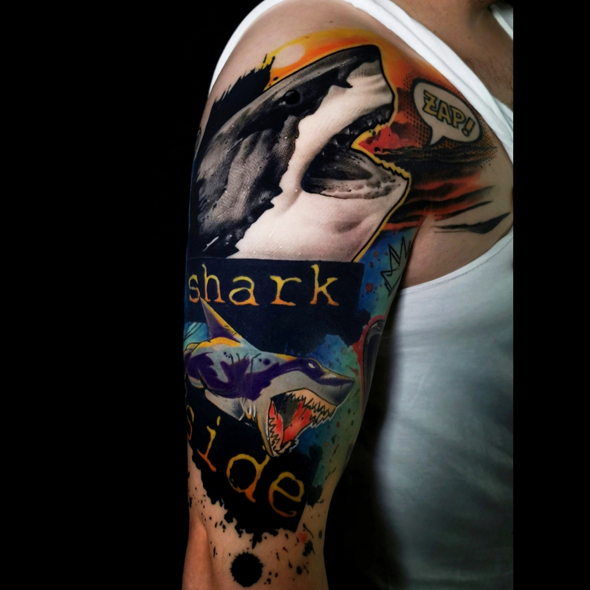 Tattoo-Arbeit 13 aus dem Portfolio von Csaba – Skin City Tattoo Neufeld