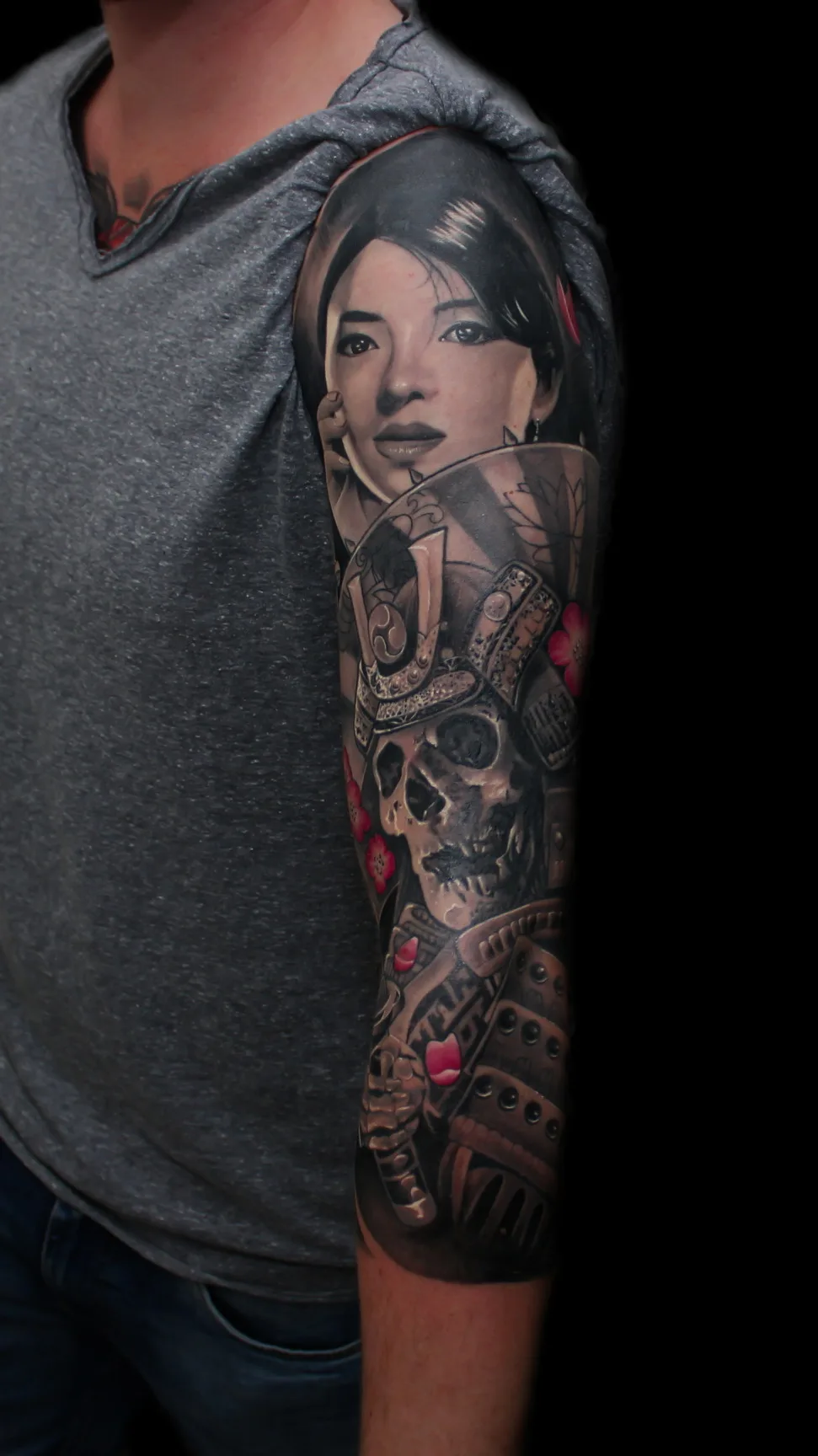 Tattoo-Arbeit 1 aus dem Portfolio von NoNo – Skin City Tattoo Neufeld