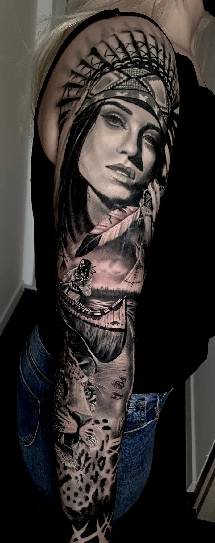 Tattoo-Arbeit 7 aus dem Portfolio von NoNo – Skin City Tattoo Neufeld