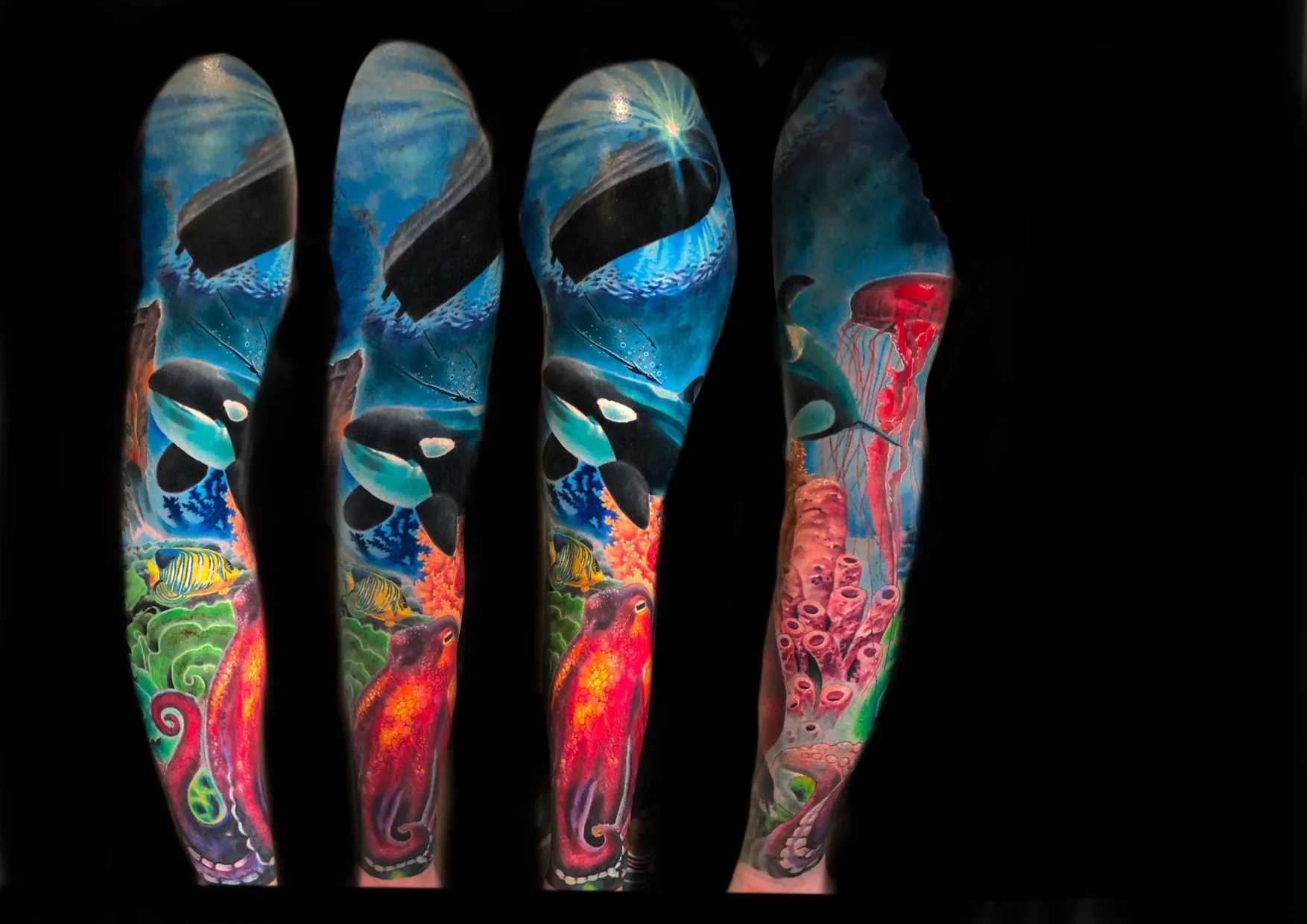 Tattoo-Arbeit 13 aus dem Portfolio von NoNo – Skin City Tattoo Neufeld