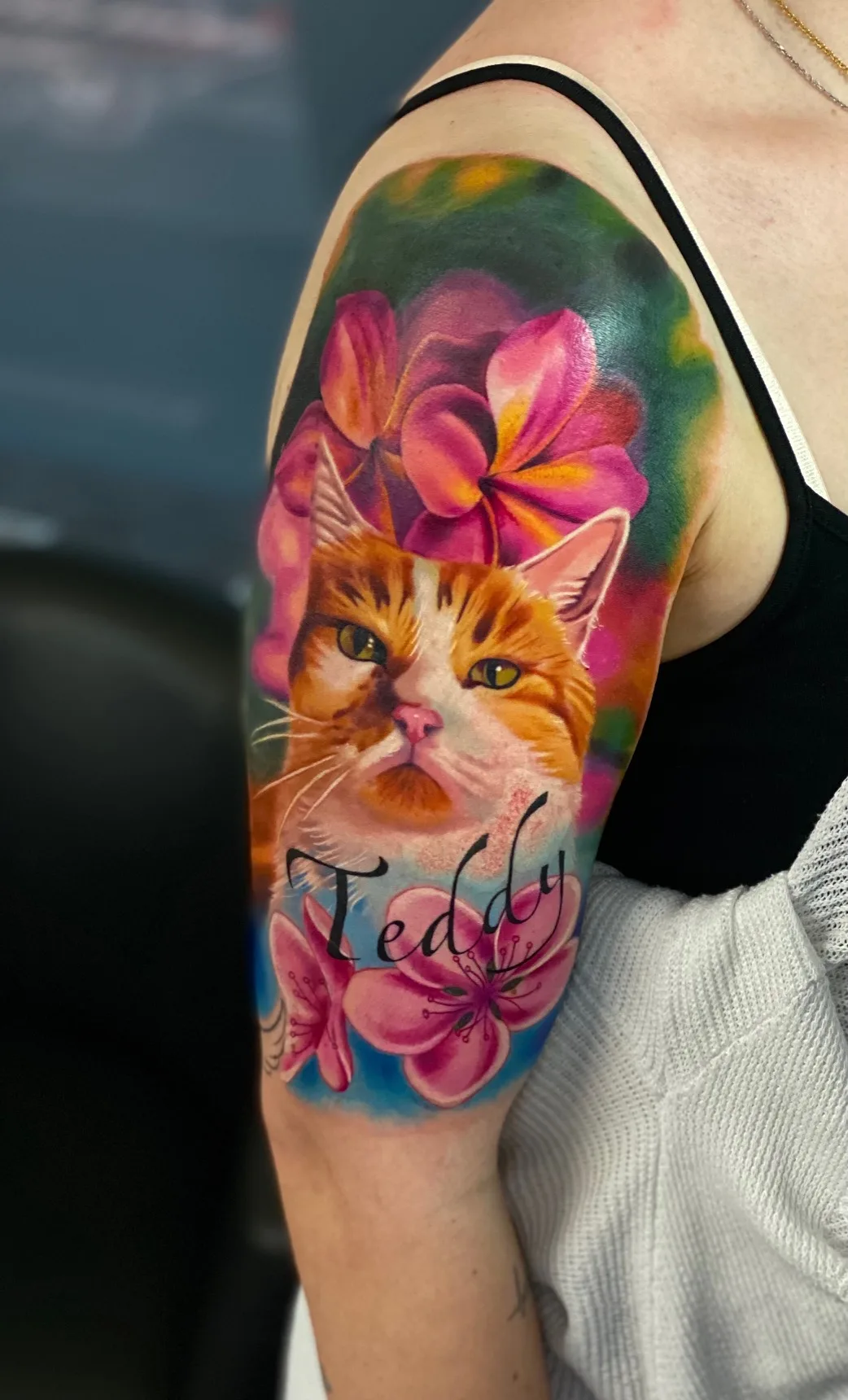 Tattoo-Arbeit 14 aus dem Portfolio von NoNo – Skin City Tattoo Neufeld