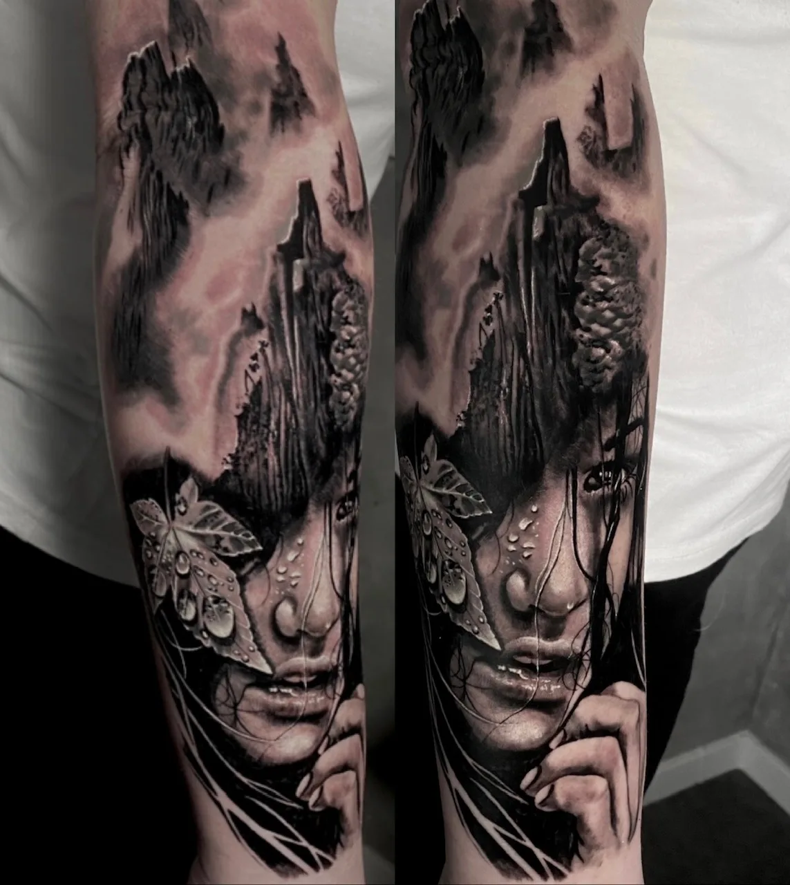 Tattoo-Arbeit 21 aus dem Portfolio von NoNo – Skin City Tattoo Neufeld