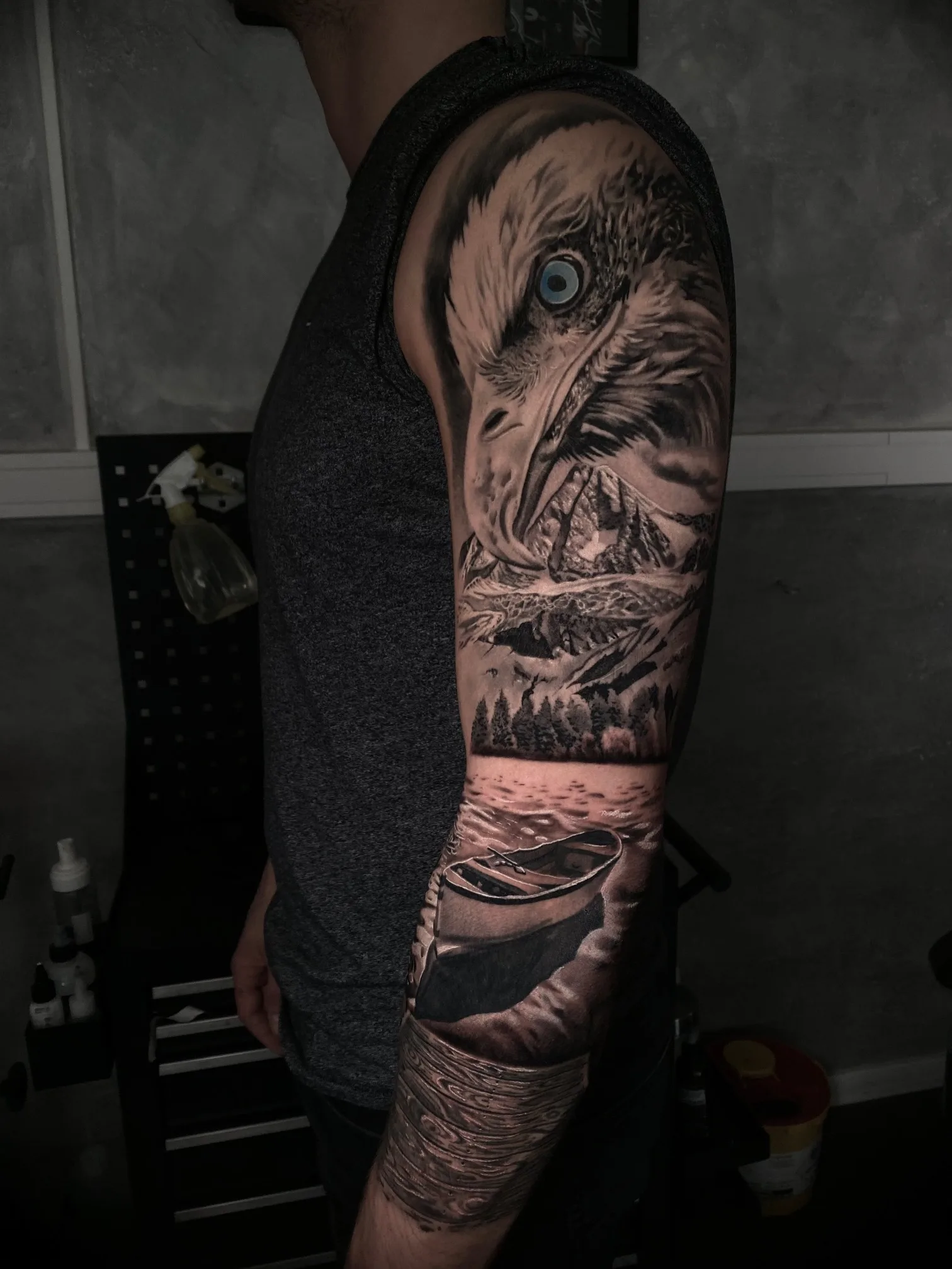 Tattoo-Arbeit 24 aus dem Portfolio von NoNo – Skin City Tattoo Neufeld