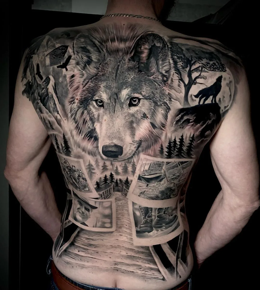 Tattoo-Arbeit 31 aus dem Portfolio von NoNo – Skin City Tattoo Neufeld