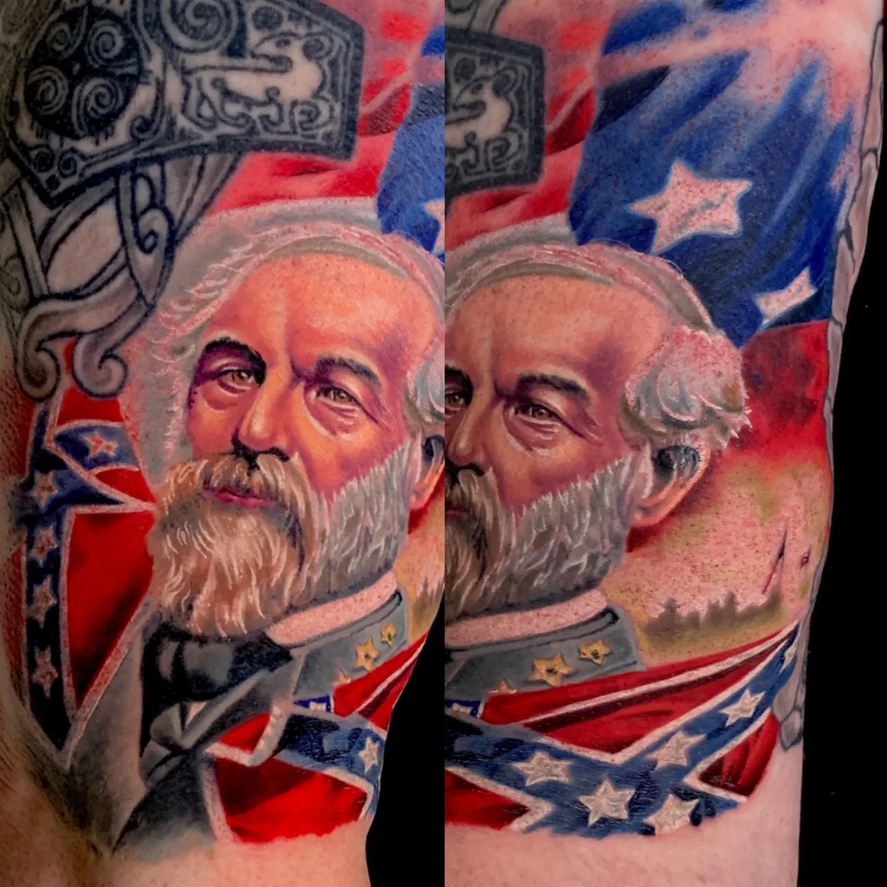 Tattoo-Arbeit 32 aus dem Portfolio von NoNo – Skin City Tattoo Neufeld