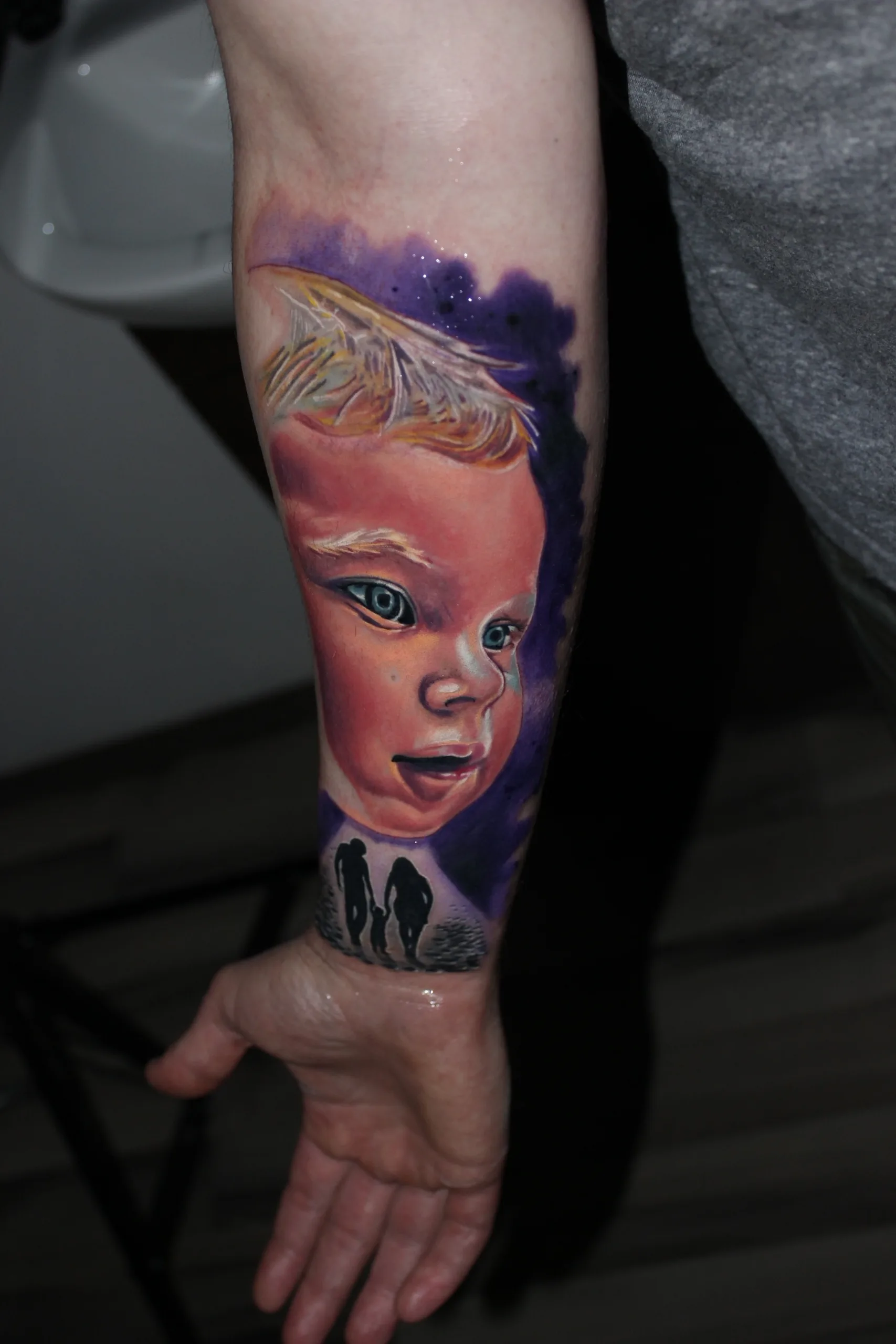 Tattoo-Arbeit 33 aus dem Portfolio von NoNo – Skin City Tattoo Neufeld