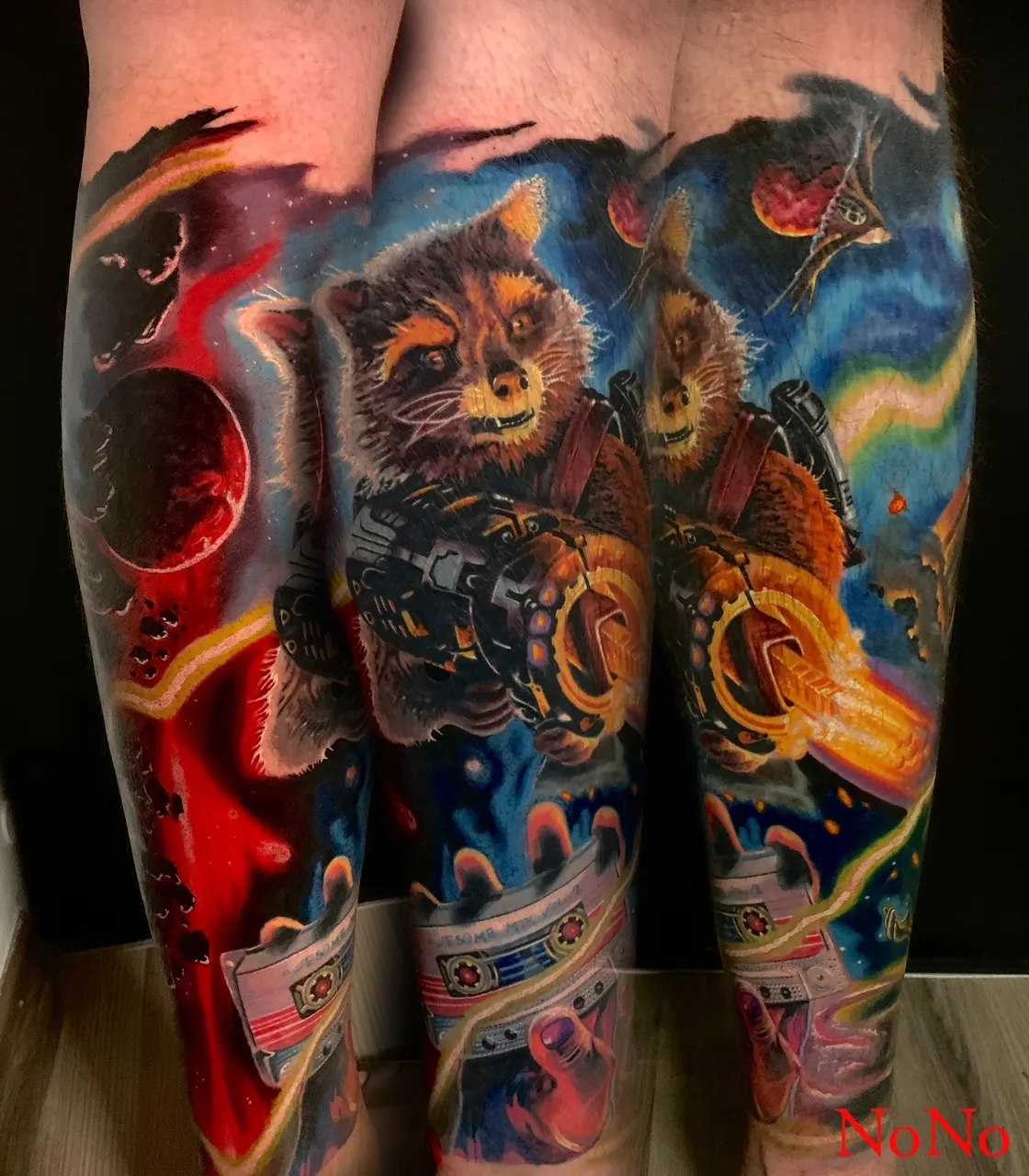 Tattoo-Arbeit 36 aus dem Portfolio von NoNo – Skin City Tattoo Neufeld