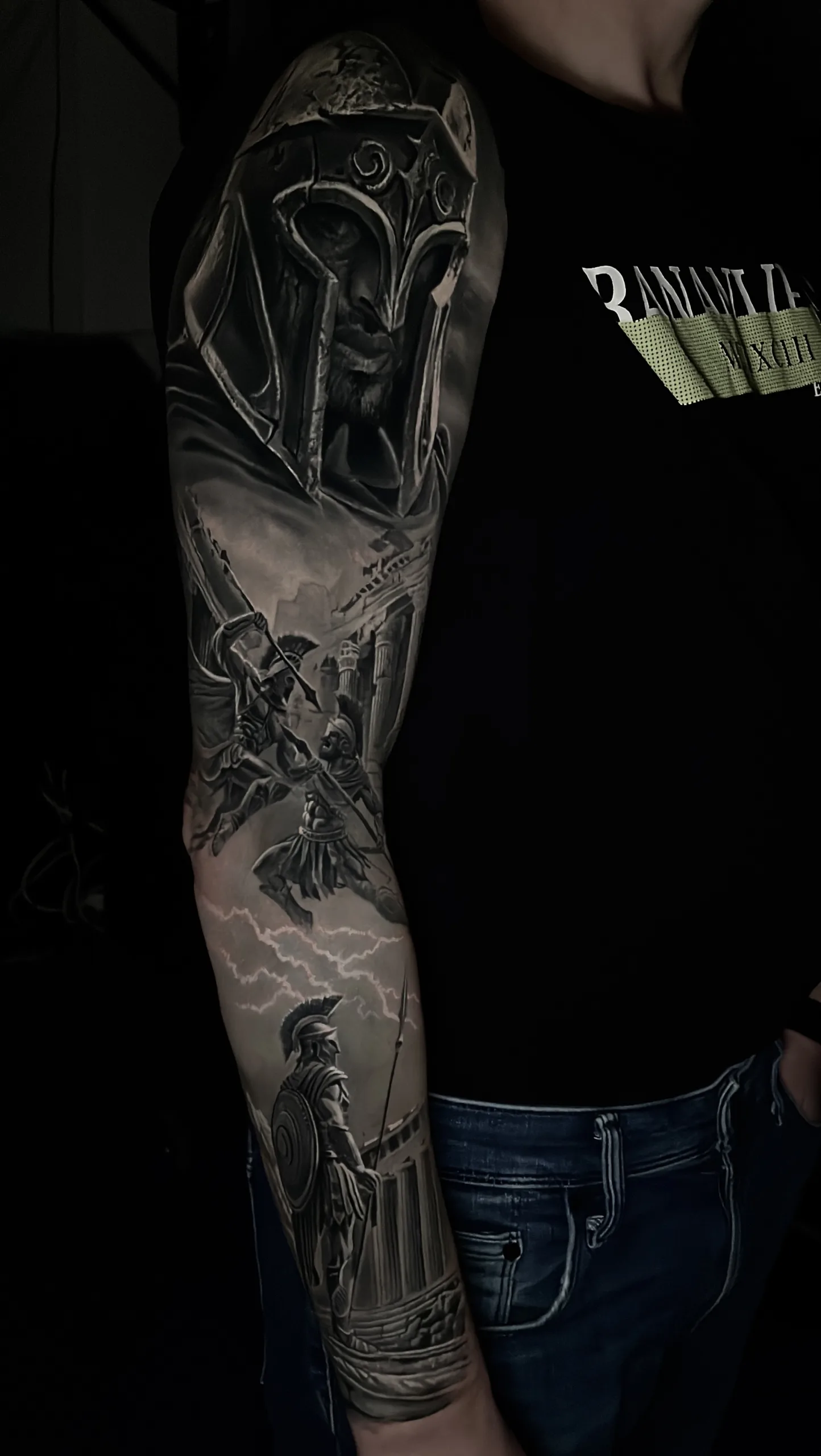 Tattoo-Arbeit 2 aus dem Portfolio von Tibi – Skin City Tattoo Neufeld