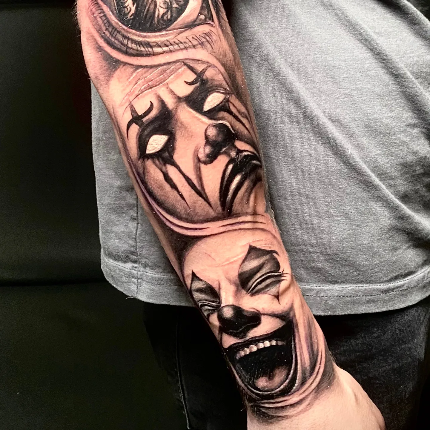 Tattoo-Arbeit 2 aus dem Portfolio von Tom – Skin City Tattoo Neufeld