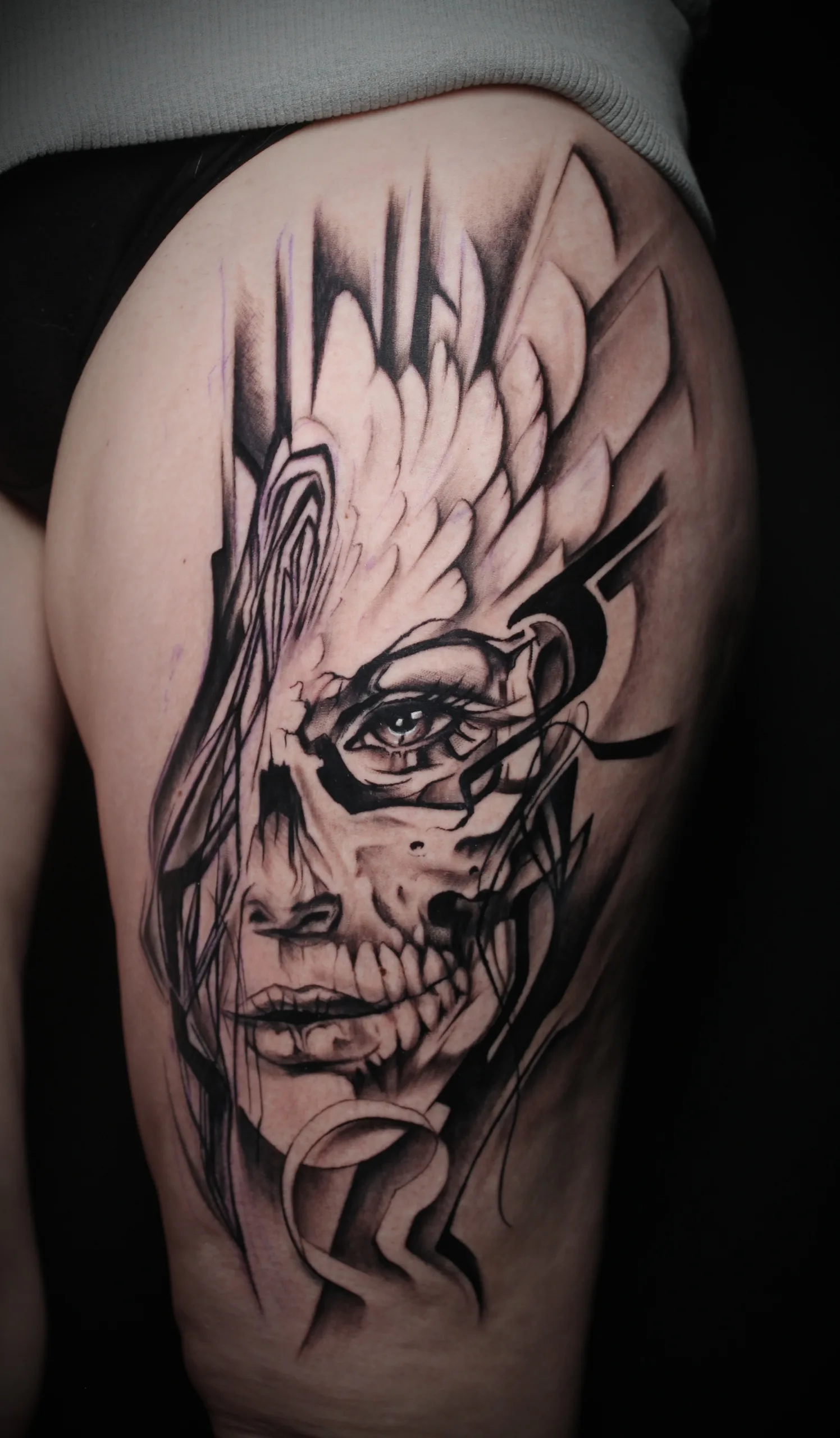 Tattoo-Arbeit 27 aus dem Portfolio von Tom – Skin City Tattoo Neufeld