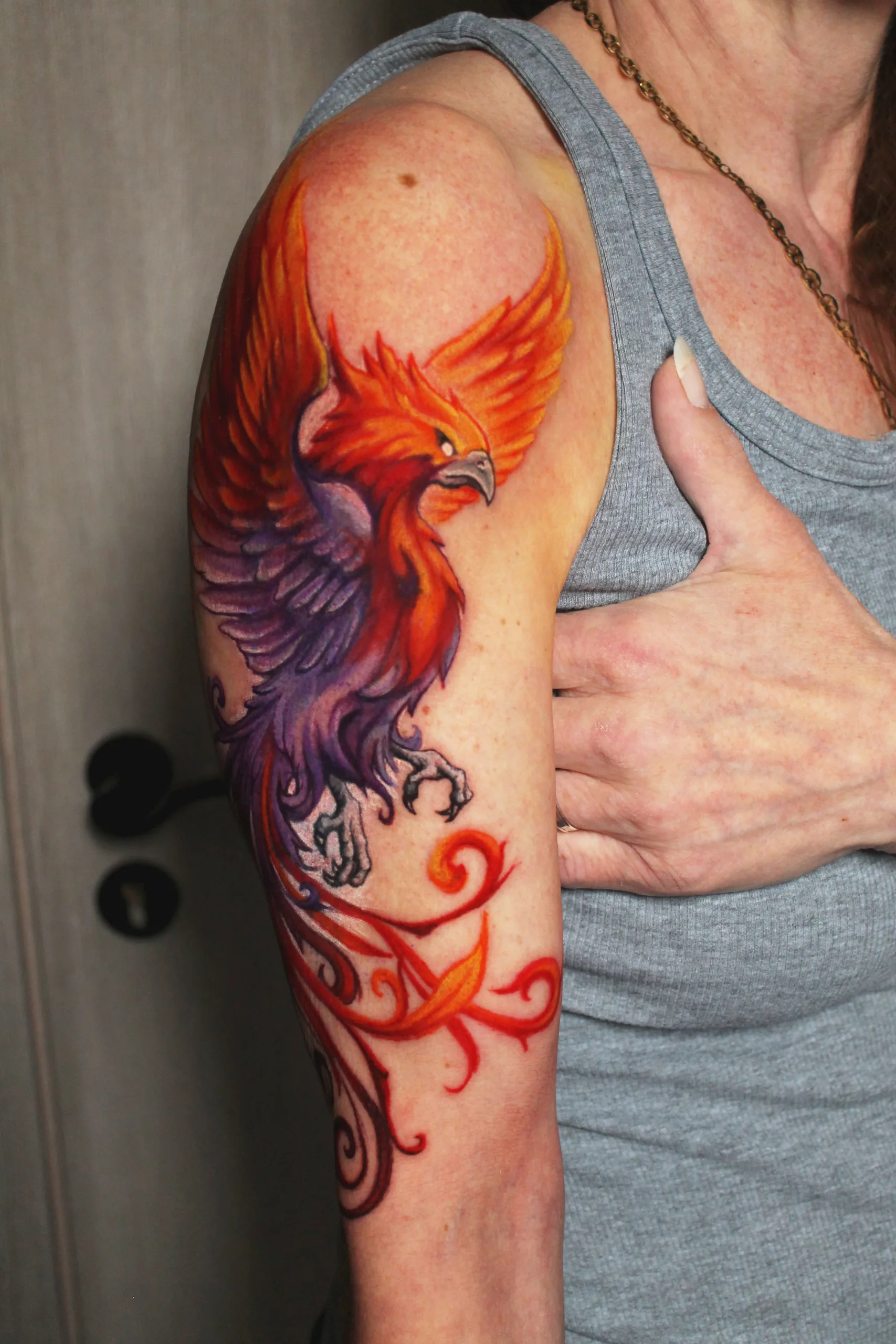 Tattoo-Arbeit 44 aus dem Portfolio von Tom – Skin City Tattoo Neufeld